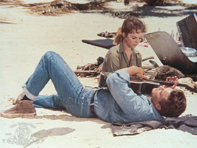 Elvis Presley and Anne Helm in Follow That Dream