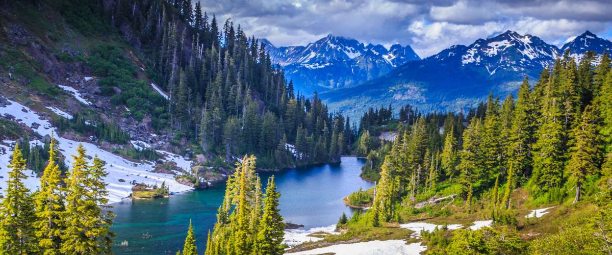 Beautiful Landscape photography of Glacier National Park in Montana USA