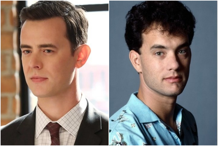 Tom Hanks and Colin Hanks